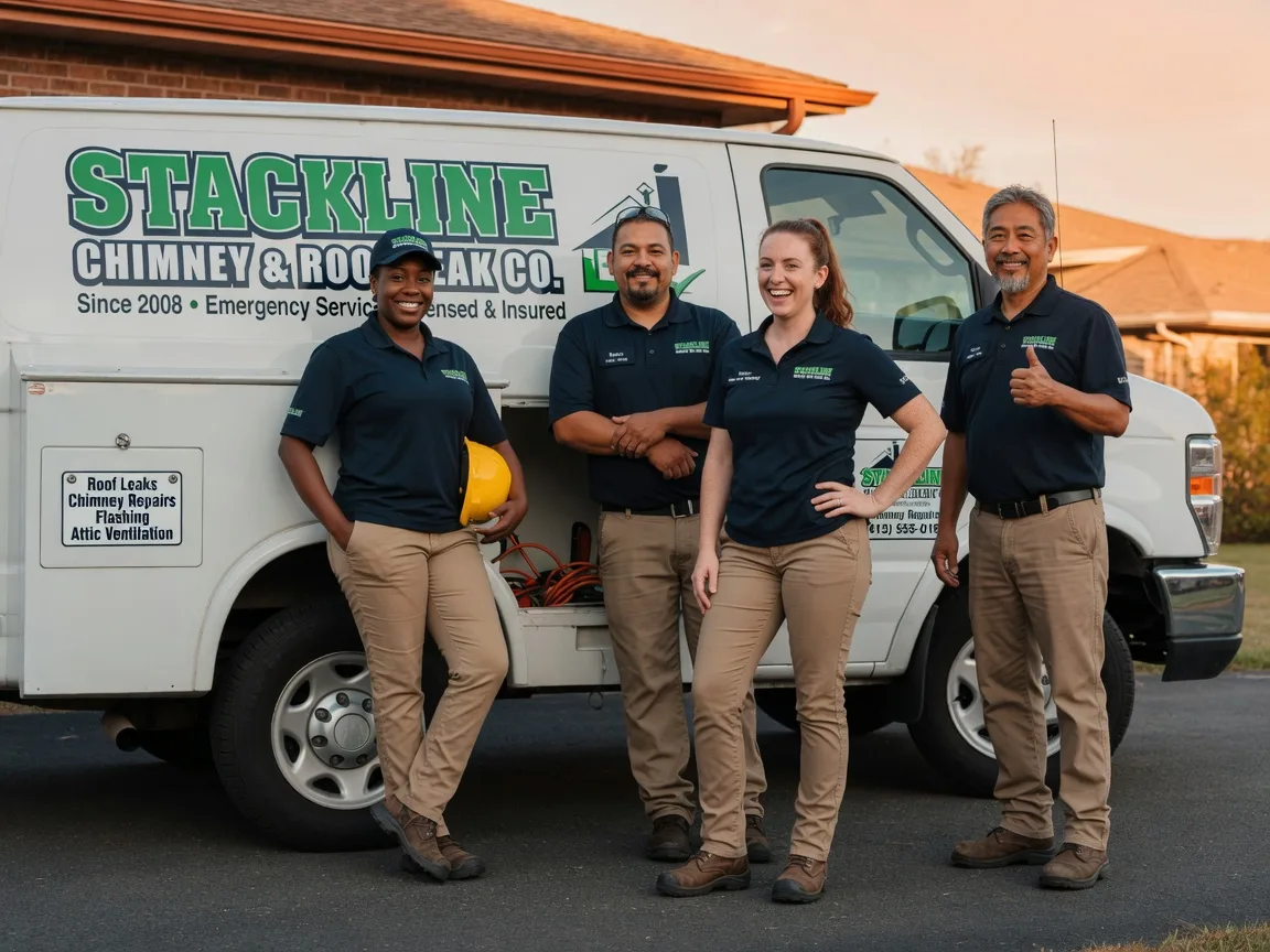 Chimney flashing repair company in Mckinney, TX